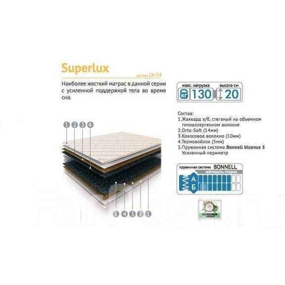 Матрас Simple Superlux LX-04 120 х 200 Матрас Simple Superlux LX-04 120 х 200