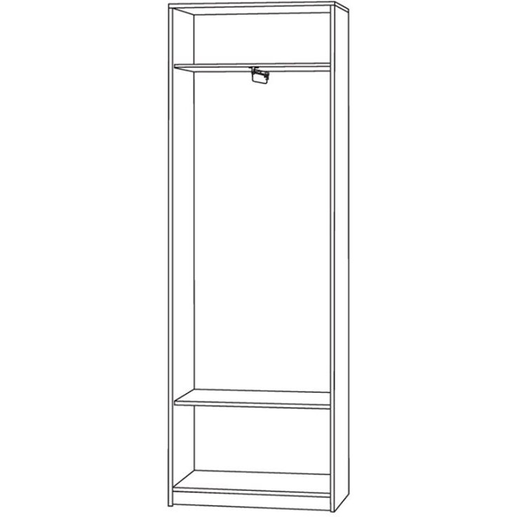 Глория 138 Шкаф для одежды Моби (снято) Глория 138 Шкаф для одежды Моби (снято)