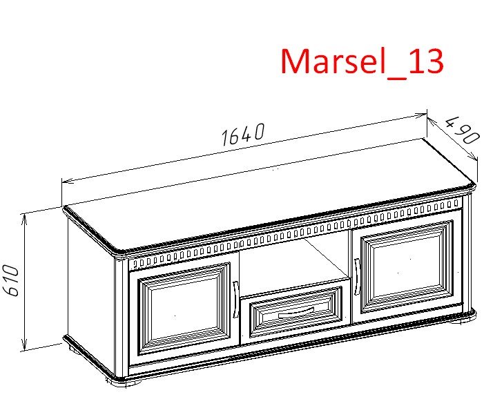 МАРСЕЛЬ  №13 Тумба