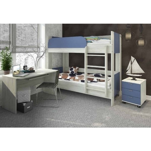 ДОМИНО  Кровать двухярусная (80х1,90)