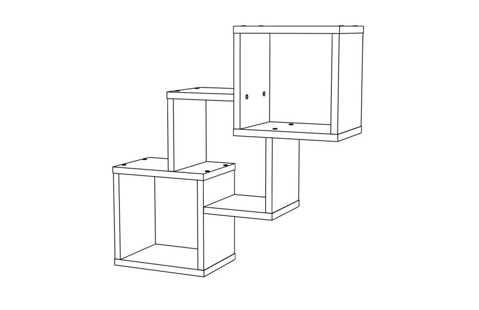 Полка МЛ-6 (638*681), Собран