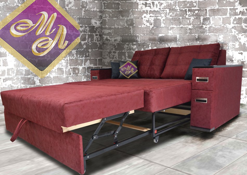 Софа "ВИРАЖ" 7/2 (1200) пруж бл Бонель К-1