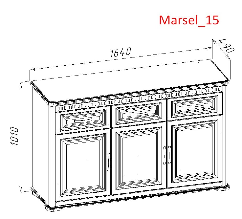 МАРСЕЛЬ  №15 Тумба
