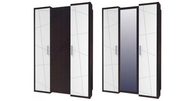 БАРСЕЛОНА МН-115-03-220 Шкаф (149 см), Собран