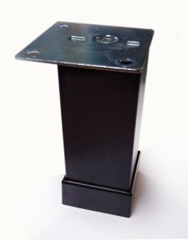 Ножка  для кухни (Picior alum patrat reglabil 15cm crom Ozk)