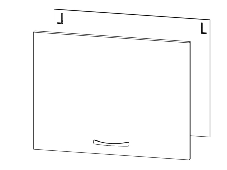 Куба ЛДСП фасад  ШГ  600 (456)