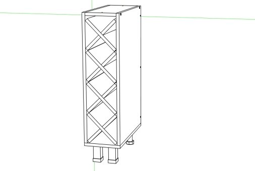 КОРПУС Стол 200 бут открытая