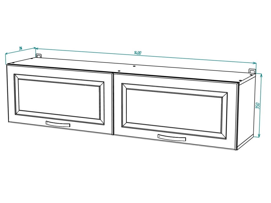 Ливерпуль №  6 Шкаф навесной , Собран