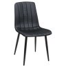 Scaun DC-90P~ BLACK+black legs