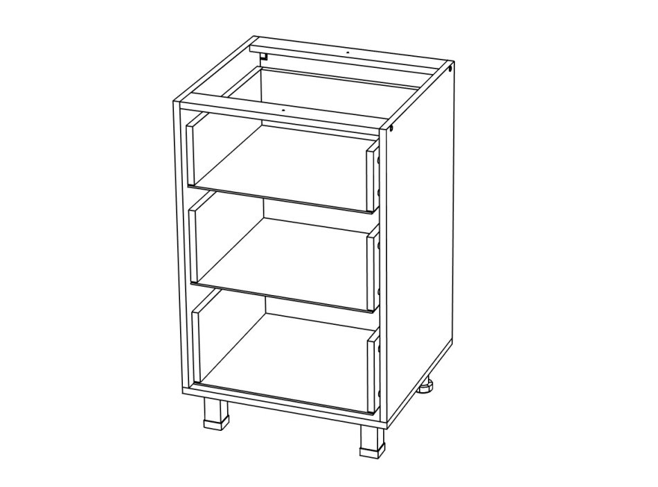 КОРПУС Стол 500 3ящ