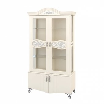 СОФИЯ МН-025-17 Шкаф с витриной (снято), Собран