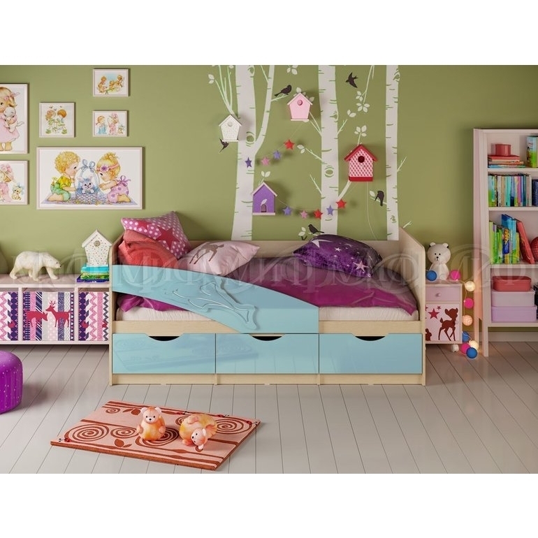 Кровать Дельфин  1,6*0,8м 