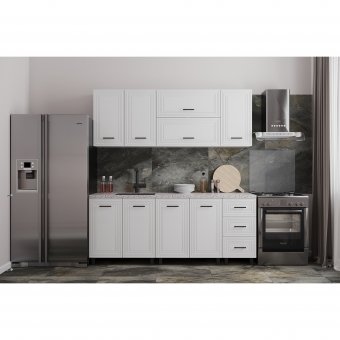 Кухня  ЕВА  2,0 м  (без столешницы), Собран