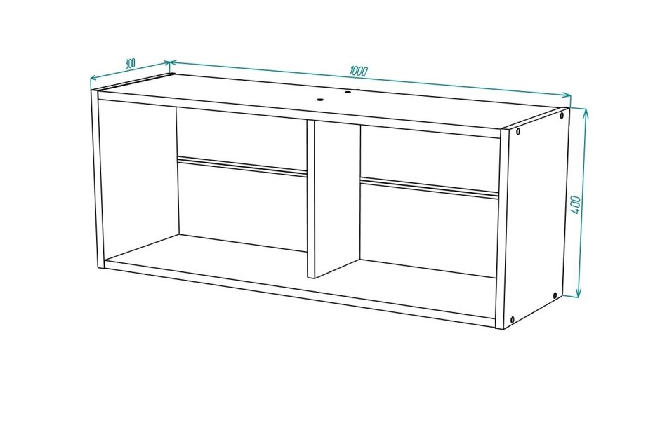 Полка МЛ-9 (1000*400*300)