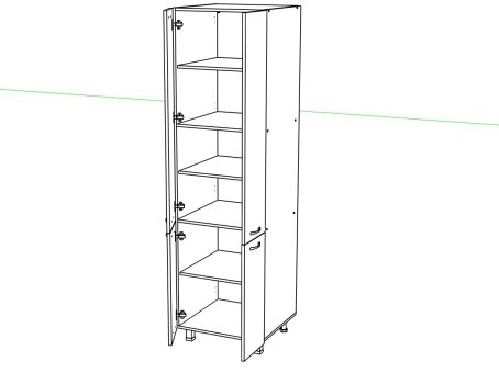 Прованс Пенал 600 4Д глухой(2140)