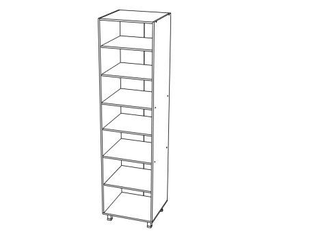 КОРПУС Пенал 600х2140 глухой