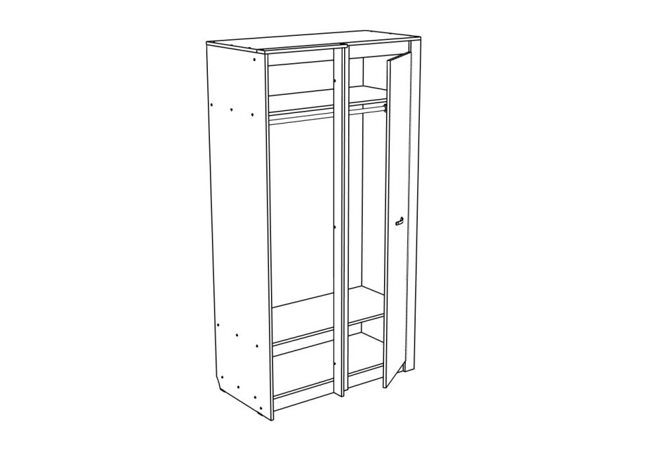 Гамма №29 Шкаф  Угловой МЛ