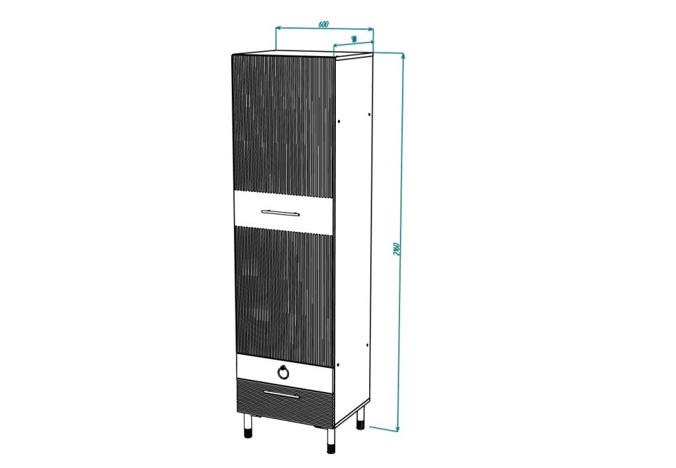 Вельвет № 3 Пенал 600 (штанга) Вельвет № 3 Пенал 600 (штанга)