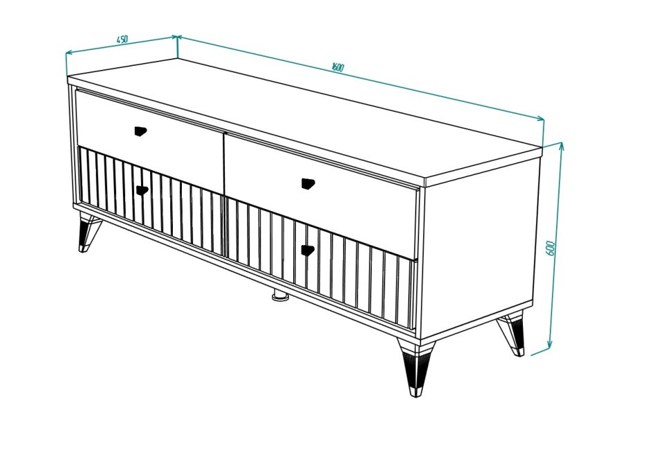 ВАЛЕНСИЯ № 2 Тумба глянец