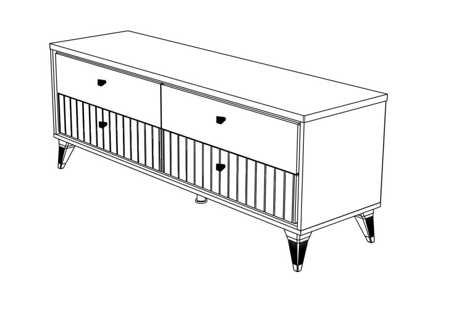 ВАЛЕНСИЯ № 2 Тумба глянец