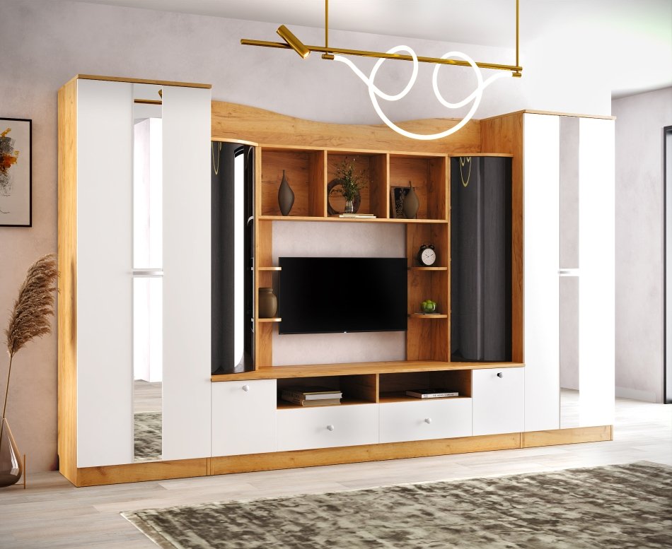 Гостиная МЛ - 7 без рисунка (3400)(Снято))