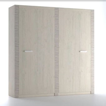 Гамма №30 Шкаф  4-х дверный, Собран