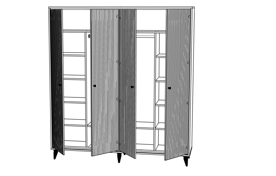 Оскар №10 Шкаф, Собран