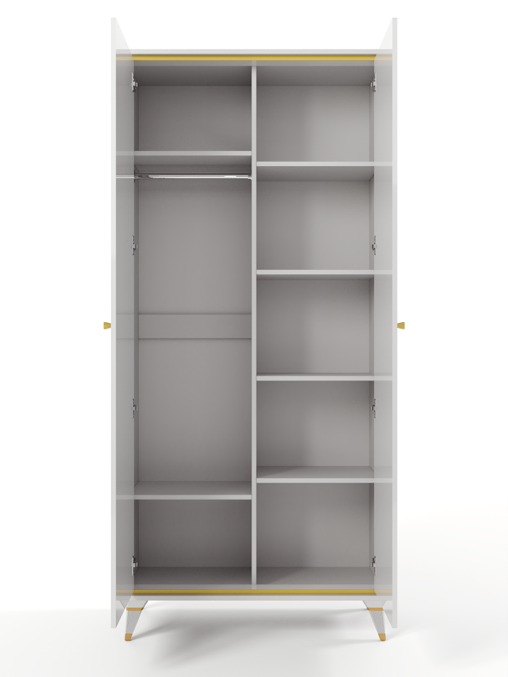 ВАЛЕНСИЯ № 4 Шкаф глянец