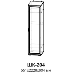 Александрия ШК-204 Шкаф Александрия ШК-204 Шкаф