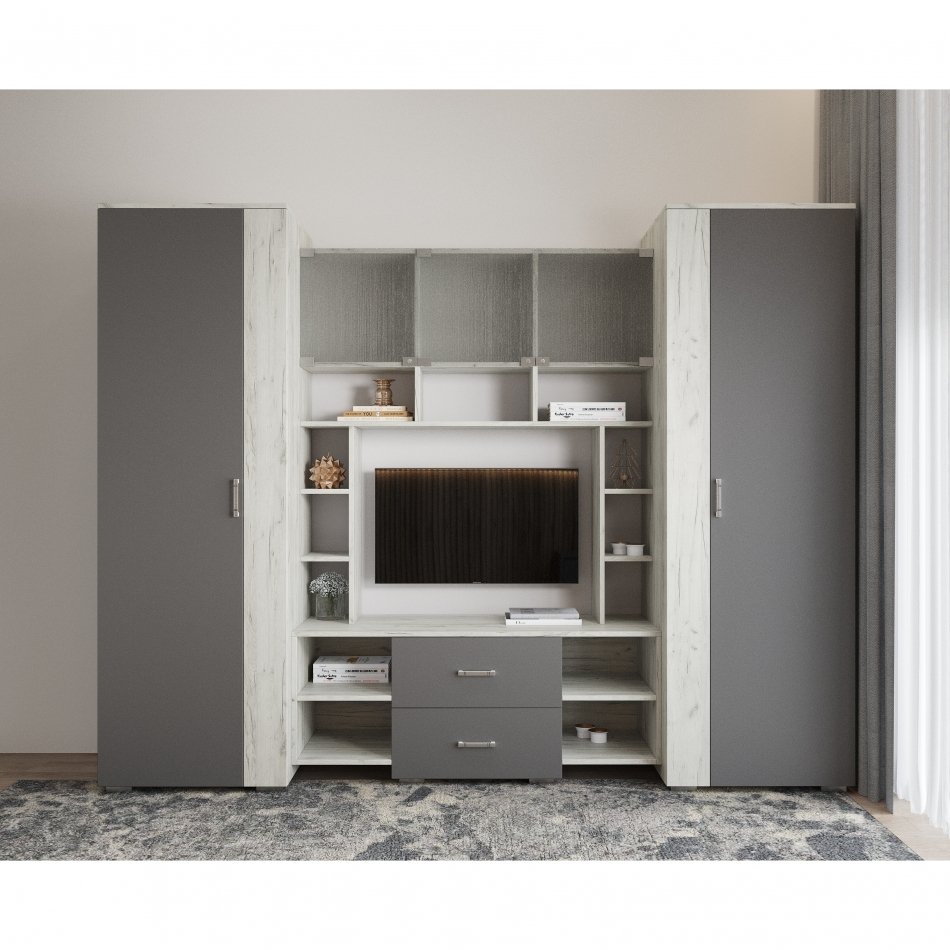 Гостиная МЛ - 9 (2600) Гостиная МЛ - 9 (2600)