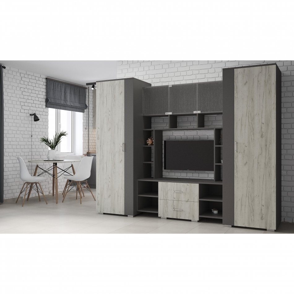 Гостиная МЛ - 9 (2600) Гостиная МЛ - 9 (2600)