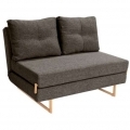 Canapea LM-105 Dark Grey 120cm