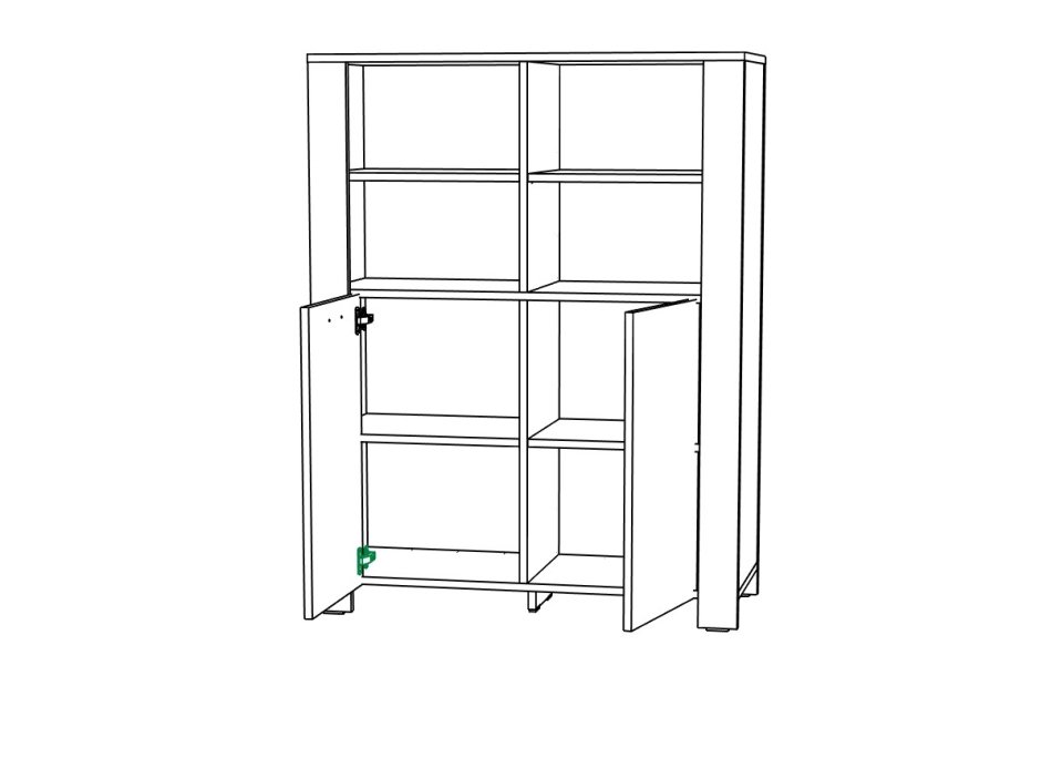 ВЕГА №11 Тумба 2Д 100