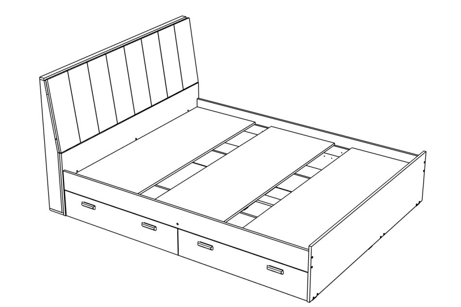 Вуди № 8 Кровать 1600