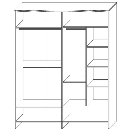 МАГИЯ Шкаф для одежды  (0363.6) / Магия 1 (0652) 