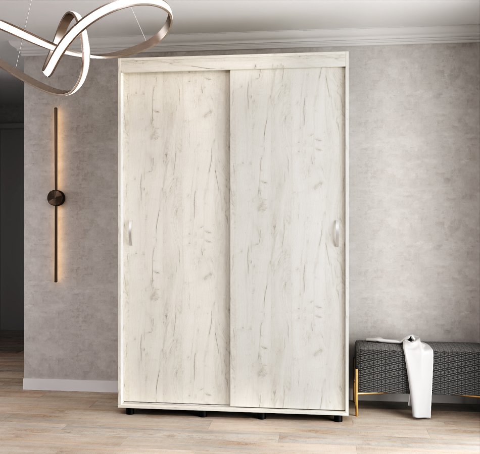 NEW Шкаф  купе МЛ-1 (1.40*2.20м), Собран