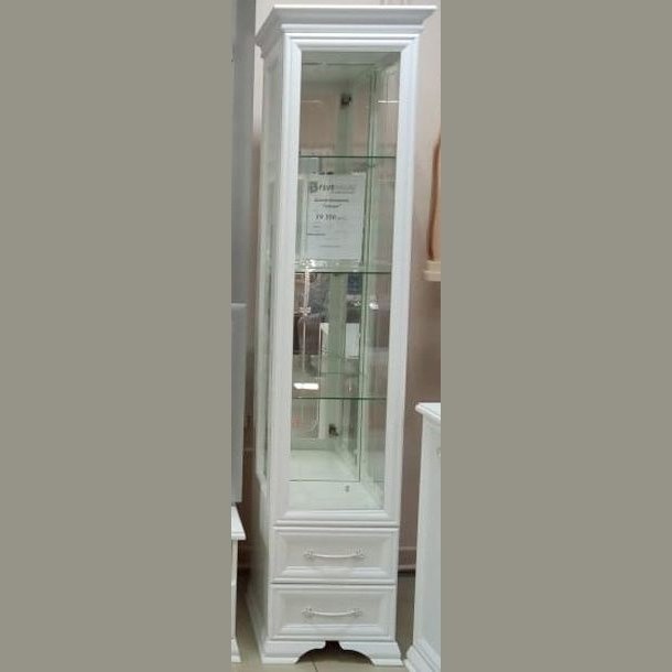 ГРАЦИЯ (ЛАК) шкаф с витриной 1дв. 1 стекло б/з полок(ГОСТИНАЯ) ГРАЦИЯ (ЛАК) шкаф с витриной 1дв. 1 стекло б/з полок(ГОСТИНАЯ)