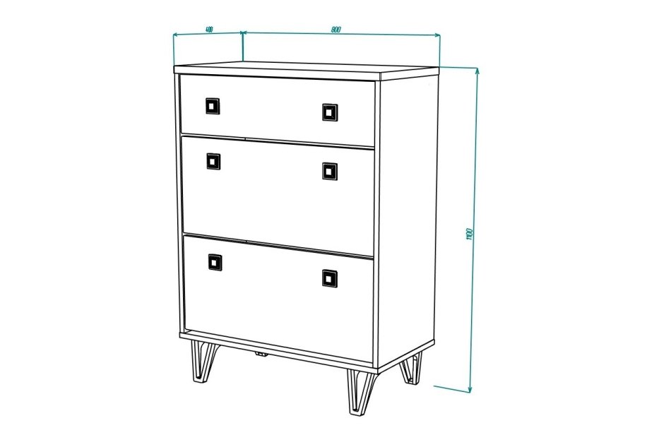 МИРА №11 обувница 800