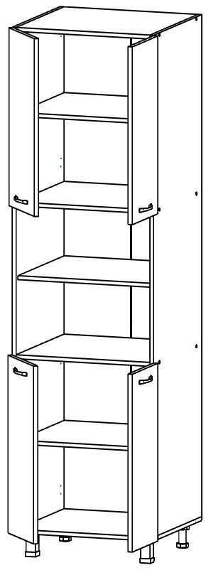 Пенал П600/2140 Пенал П600/2140