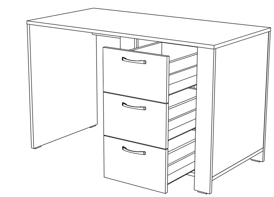 ВЕГА №15 Стол письменный