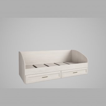 ПРИНЦЕССА 09 Кровать одноярусная с 2 ящ (80х2,00) с осн.