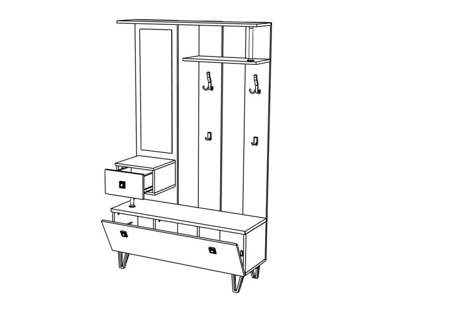 МИРА №10 прихожая