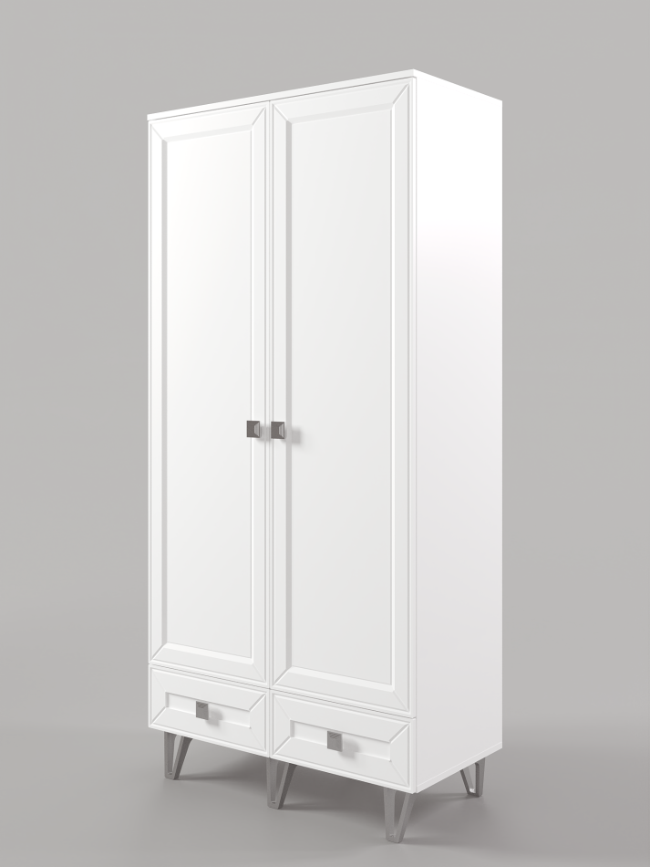 МИРА №29 шкаф 2-х дв 1000, Собран МИРА №29 шкаф 2-х дв 1000, Собран