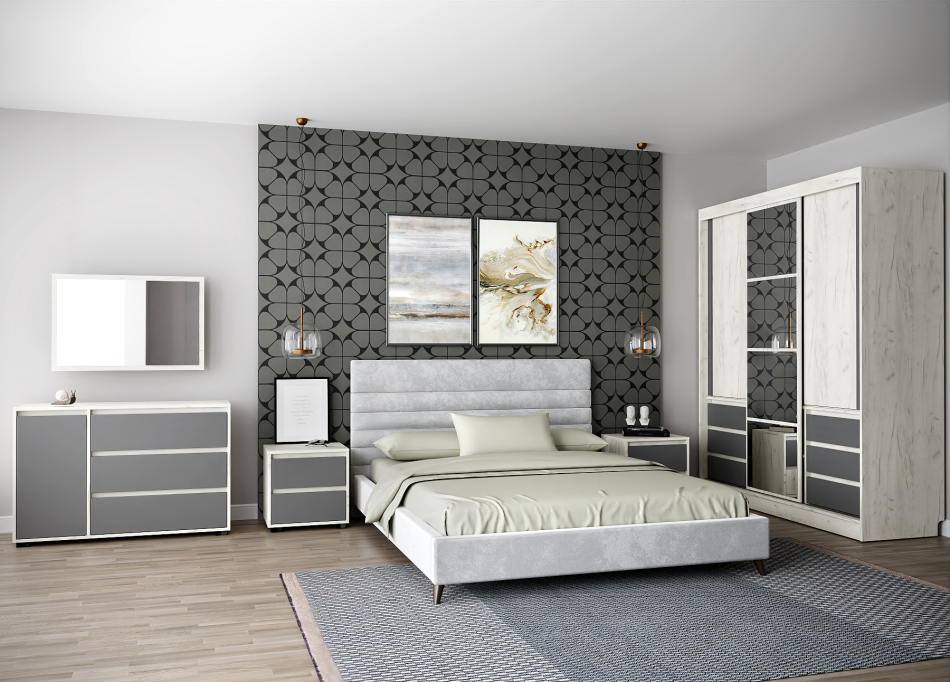 Кровать "ШАРМ" 2 (1,60х2,0м) K-2 Кровать "ШАРМ" 2 (1,60х2,0м) K-2