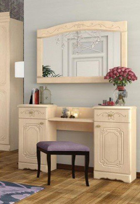 ВЕНЕРА ЛЮКС Стол туалетка, Собран