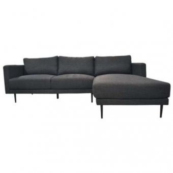 Canapea Era~Dreapta Dark Grey