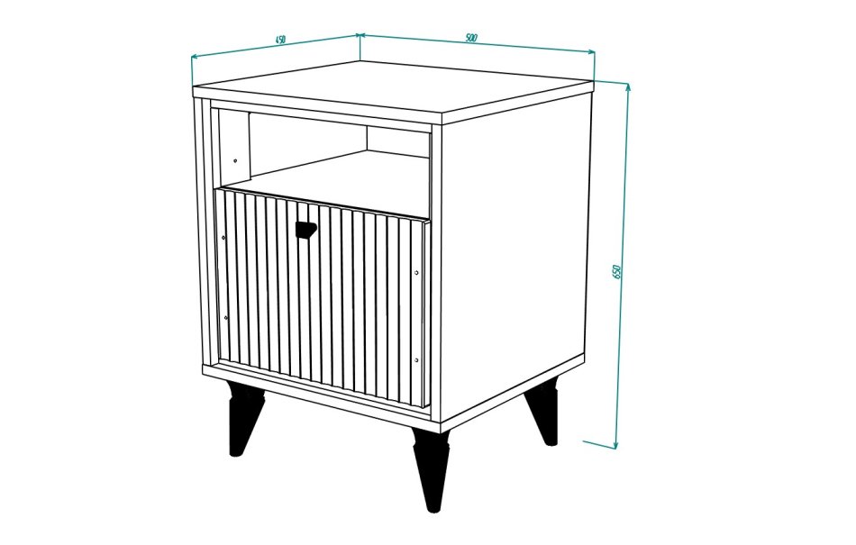 Оскар №11 Тумба прикроватная