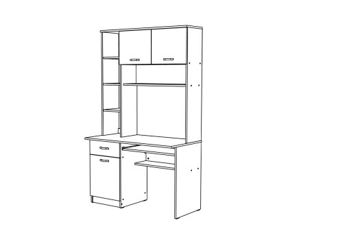 Стол письменный МЛ-16 (1200)