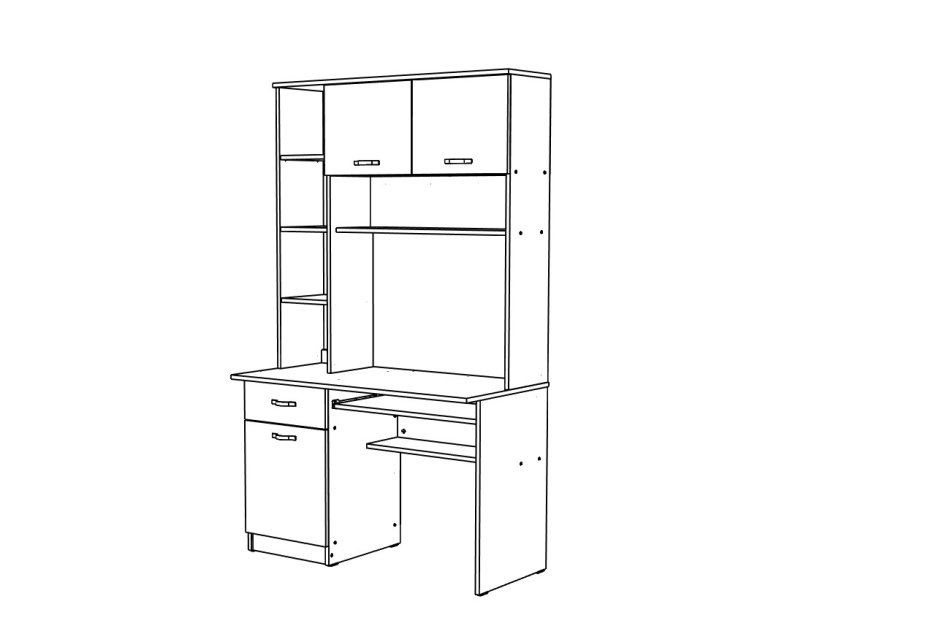 Стол письменный МЛ-16 (1200)