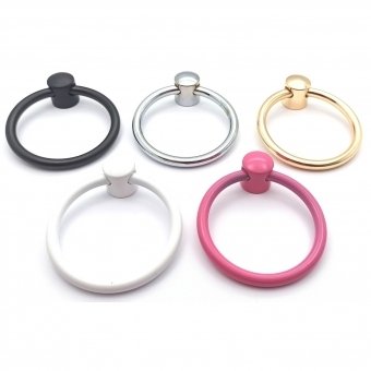 Ручки черные круглые